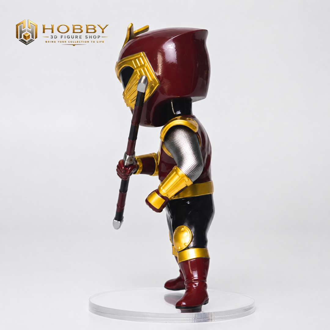 Mô hình Chibi 3D Ninja Storm - Crimson Thunder Ranger