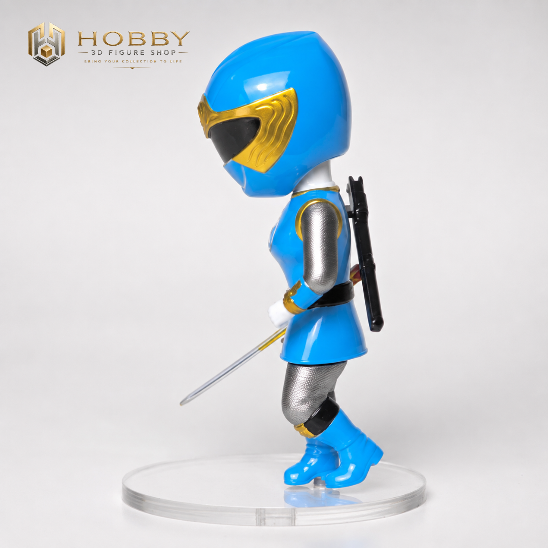Mô hình Chibi 3D Ninja Storm - Blue Ranger